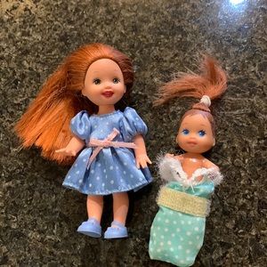 Kelly with baby doll